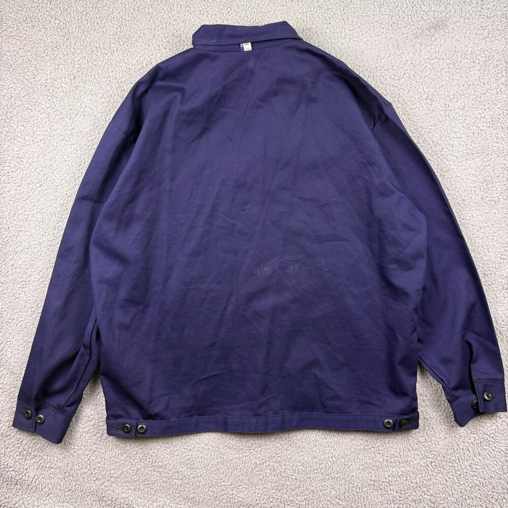 Big Bill Jacket Mens Extra Large Blue FR Indura Flame Resistant Work Wear Navy - Picture 3 of 16